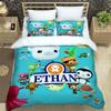 3D Octonauts Bedding Sets, Duvet Covers and Pillowcases, Bedroom Decor, Children's Gifts, Adult Single/double Beds.