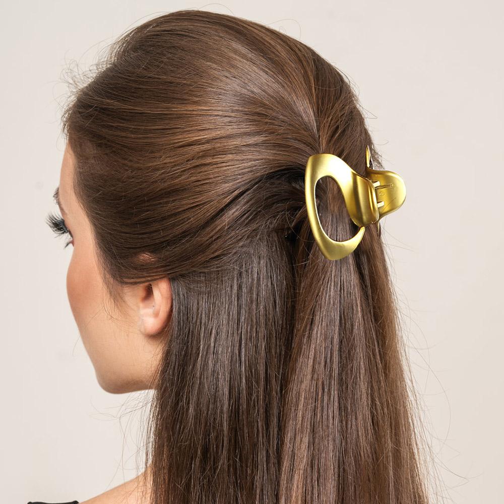 Reusable Small Hair Clip Cutout New Hair Grab Elegant Hair Claw Women