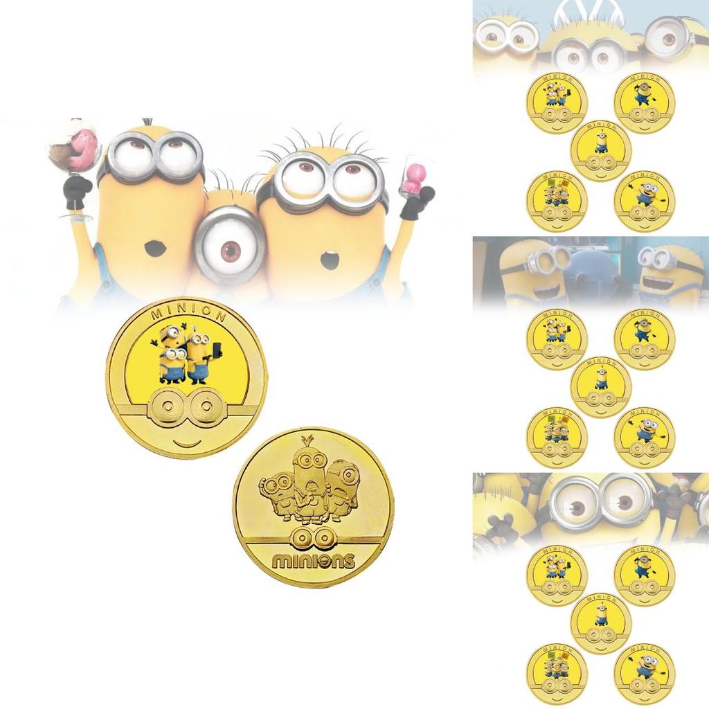 Entzückende Minion Kevin Ich Einfach Unverbesserlich Gedenkmünze Geschenk für Kinder und Freunde