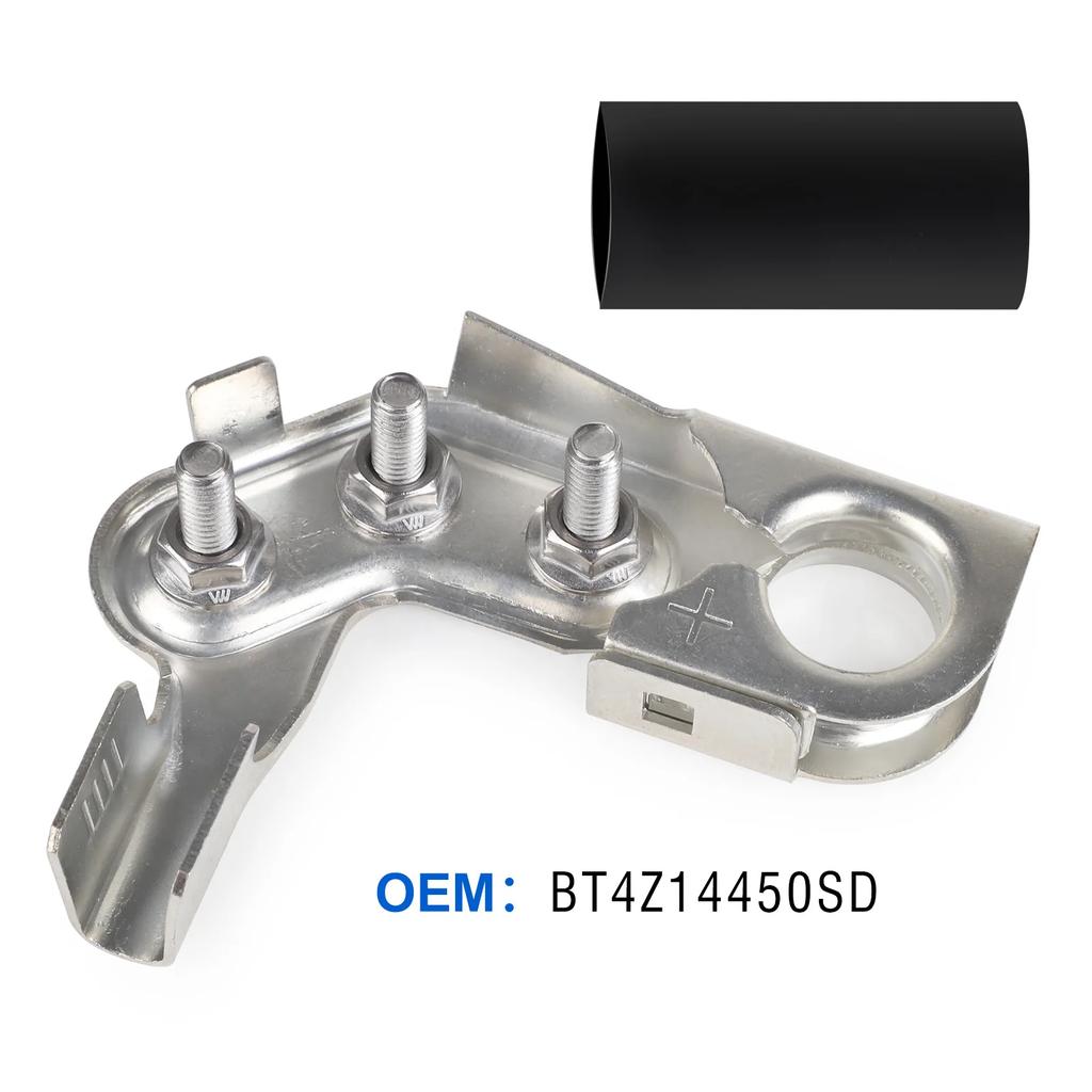 926-603 New Positive Battery Terminal With 3 Nuts For Ford Chevy Dodge Super Duty F-250 F-350 F-450 1500 Silverado Pick Up Truck