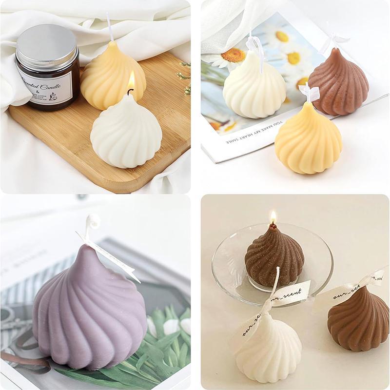 Spiral Silicone Mold 3D Onion Mousse Cake Baking Russian Tale French Dessert Chocolate For Pastry Truffle Candle Ice Cream Tools