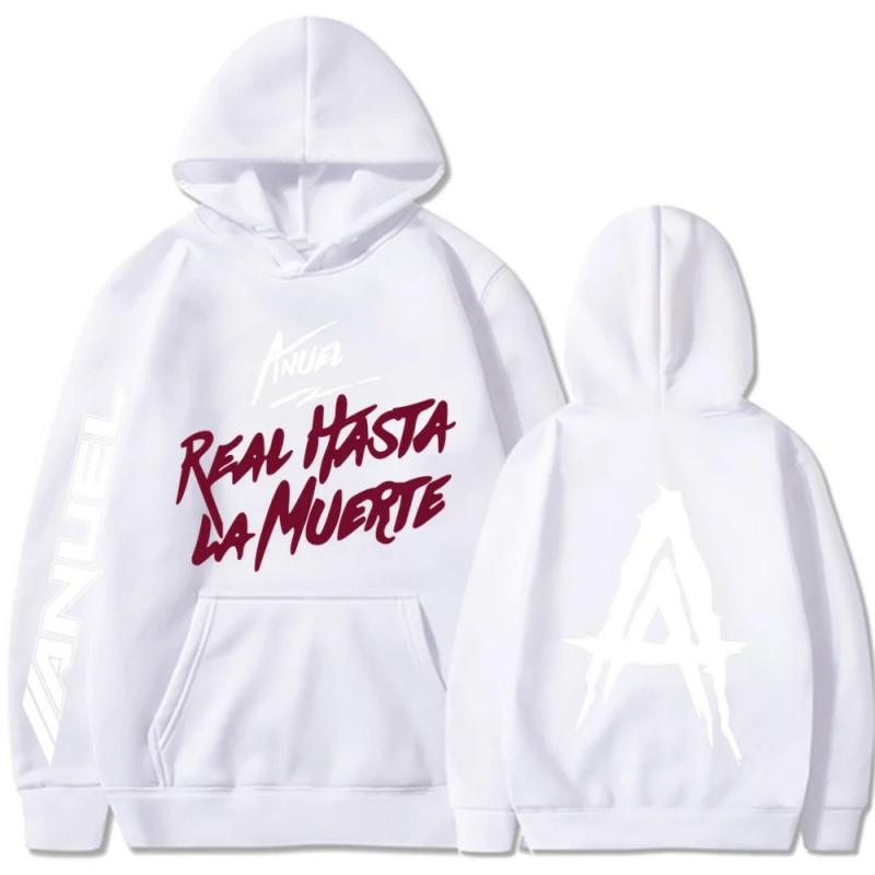 New Anuel AA Printed Hoodies Sweatshirt