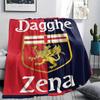 Genoa CFC Print Flannel Blanket, High quality Comfortable for All Seasons, Home Decor, Warmth and Comfort, Perfect for Christmas Gifts28