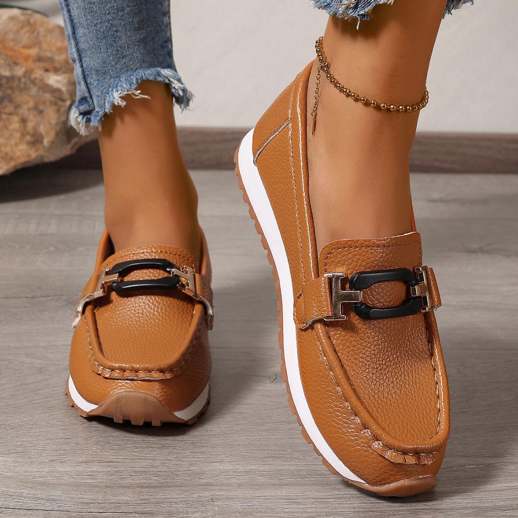 Fashion Fashion Walking Lightweight Slip-on Shoes 2024 New Spring Autumn Flat Woman Trend Baotou Elegant Casual Shoes Zapatos De Mujer