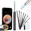 Wireless WiFi Ear Camera Otoscope with Light - HD Visual Ear Cleaning Kit, Smart Earwax Removal Tool with App Monitoring