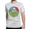 Albert Hofmann Sykkeldag LSD 1943 Herre T-skjorte Sykkel Nyhet T-skjorte Kort Ermet Rund Hals T-skjorte Bomull Sommer Topper