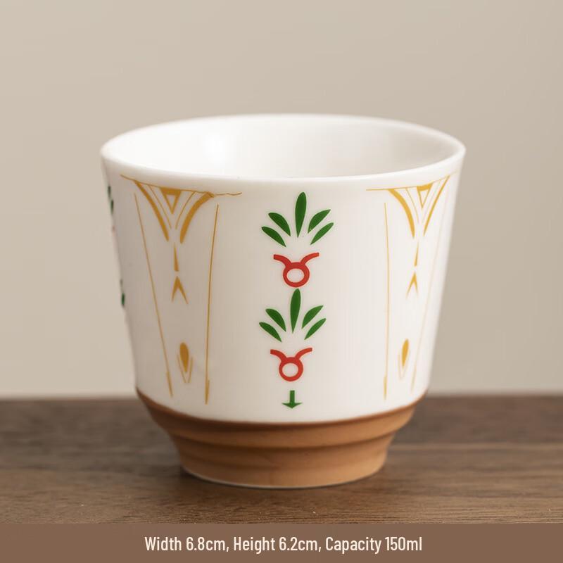 OLOEY Portable Bone Porcelain Kung Fu Tea Set
