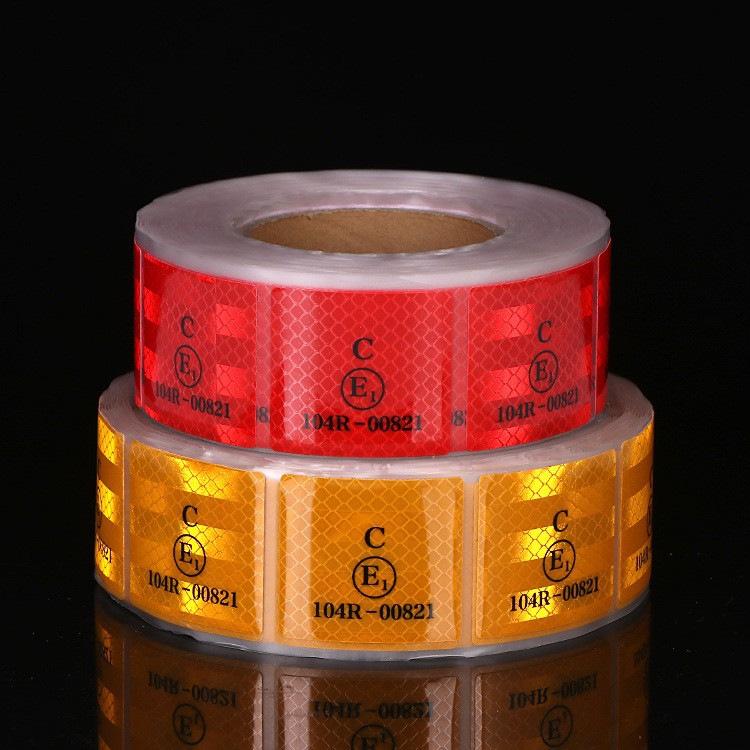 European Standard High-Visibility Night Traffic Reflective Tape for Cars and Trucks