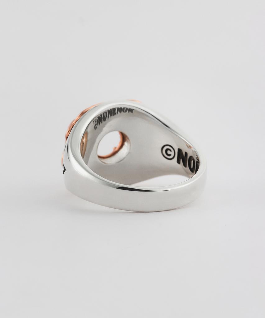Nonenon Donut Rng Silver925(18K Rosegold Plated)