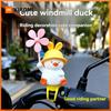 Xiaomi Adorable Yellow Duck Windmill Bicycle Decoration Electric Bike Accessory Cute Handmade Pedal-Powered Decor for Cycles