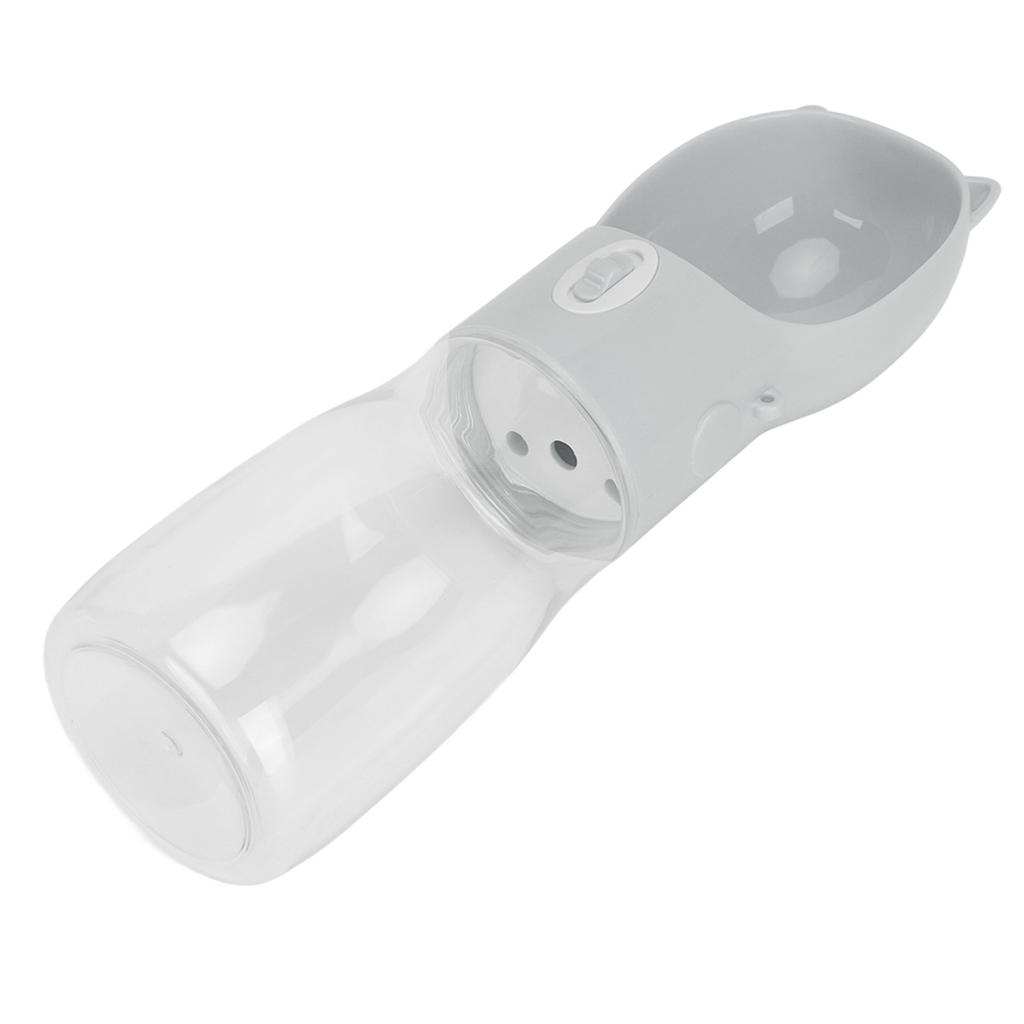 Hunde Wasserflasche Auslaufsicher Spülmaschinenfest Tragbare Haustier Trinkflasche für Katze Welpe Kaninchen 380ml