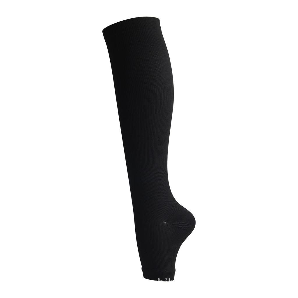 Calze a compressione Calzini lunghi da ciclismo a pressione sportiva Cerniera Supporto per gamba professionale Calzini spessi da uomo e da donna