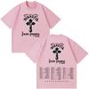Peso Pluma Dinastia TOUR 2026 Print Tshirt Men Women Fashion Casual Tshirt Shortsleeved Cotton Hiphop Tshirts Streetwear