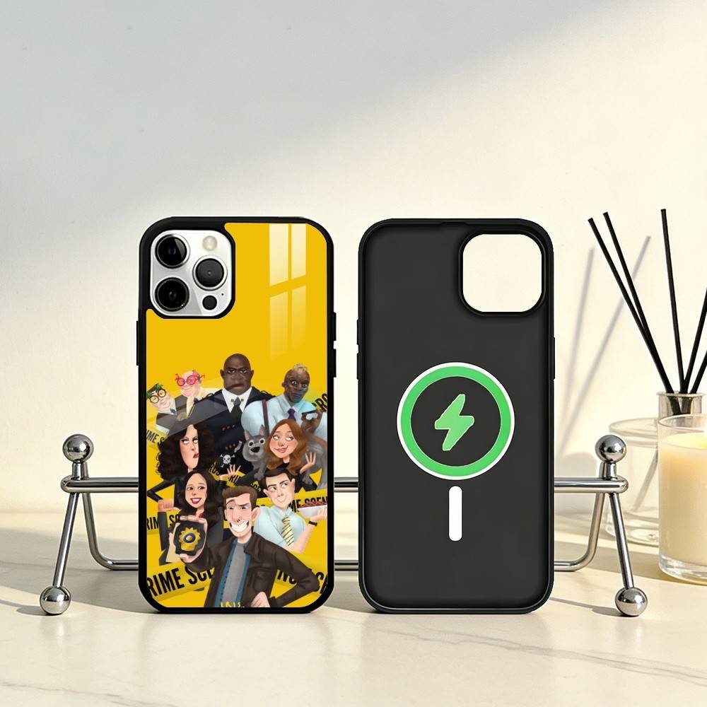

B-Brooklyn Nine 99 Phone Case For iPhone17,16,15,14,13,12,11 Plus,Pro Max Magnetic For Magsafe Wireless Charging iPhone16PROMAX
