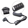 D-Tap Male Plug To One Point Four Female Distributor Battery Conversion Cable D-Tap Male To 4 Port Female Adapter