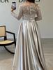 2026 Glamorous Women’s Sequined Gala and Evening Gown with Long Sleeves
