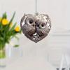 Love Owl 2D Acrylic Valentine's Day Decoration Pendant Suitable for Room Home Window Decoration Pendant Holiday Party Decoration CDN