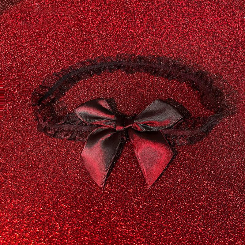 Festtillbehör Bälte Rosett Spets Elastiska Lårringar Brud Benstrumpband Ring Lårring Cosplay Underkläder Armbindlar