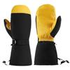 Premium Leather Ski Gloves Winter Warm Windproof Waterproof Adult Snow Sport Skiing Cycling