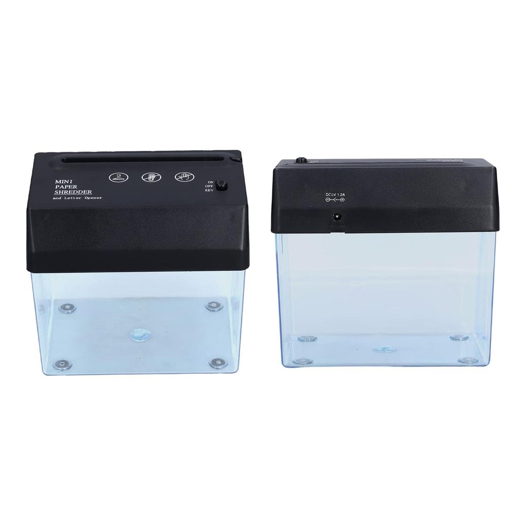 Mini Shredder, Space-Saving, Compact, Lightweight, Durable Electric Shredder for Home, Office, School