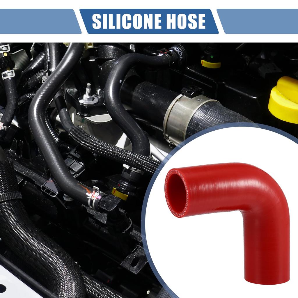 X AUTOHAUX Silicone Pipe Radiator Hose 1 Piece Inner Diameter