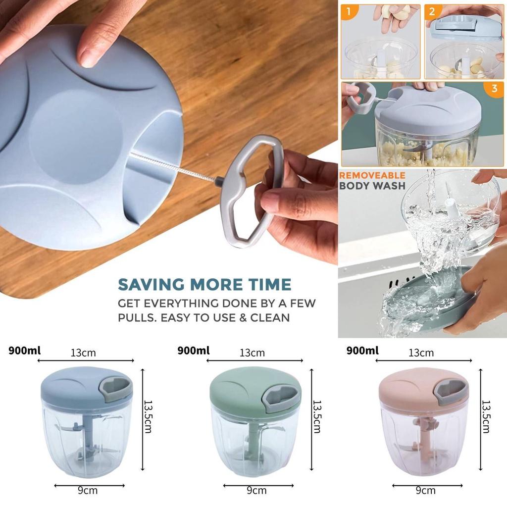 Multi-functional Vegetable Chopper With Manual Blender Manufacturer Direct Selling