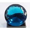 Lab Created Blue Indicolite Tourmaline Round Cut 111-113 Ct Stunning Gemstone