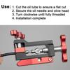 Cycle Hydraulic Hose Cutter and Needle Insertion Tool for Precision Cutting and Installation in Hydraulic Brake Systems