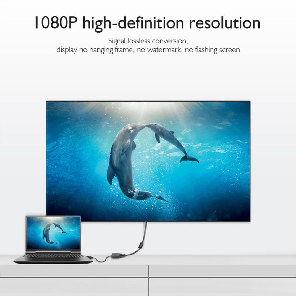 Multifunctional USB C To VGA Adapter Type C To VGA Adapter Converter