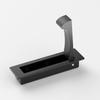 Door Stainless Steel Cabinet Door Handle Hidden Durable Cabinet Pulls Invisible Embedded Concealed Handles Tatami Drawer