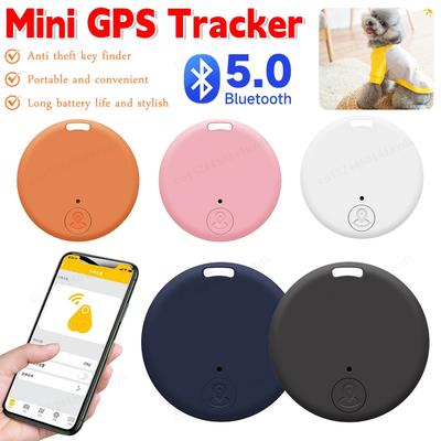 Drahtloser Mini-GPS-Tracker Auto Smart Key Finder Anti-Verlust-Alarm Brieftasche Schlüsselanhänger Locator Erinnerung Bluetooth-App Hund Haustier Kind Trac