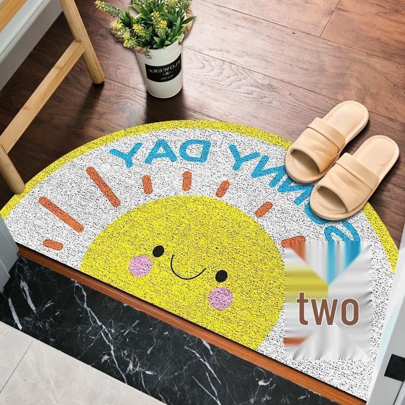 

Visionary Cartoon Rainbow Semi-Circular Loop Pile Doormat