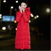 Winter Warmer Women Puffer Coat Long Hooded Padded Quilted Parka Jacket Outerwear