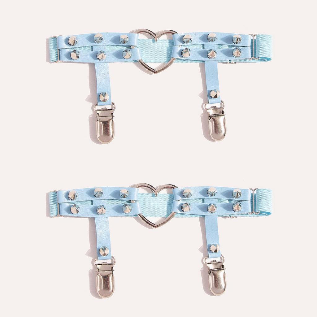 Ciorapi sexy japonezi cu inele de coapsă și cleme de picior cu cataramă V pentru femei