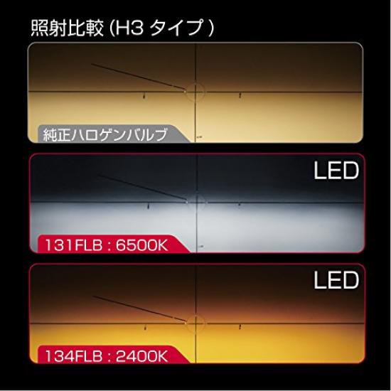 IPF Tåkelys LED Pære 6500K 131FLB Laget i Japan H3/H3C