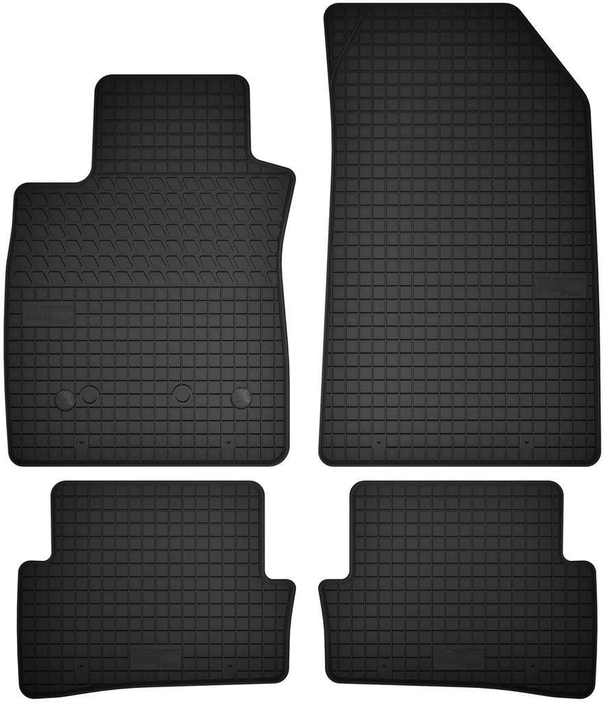 Set of rubber mats for: Renault Clio IV grandtour, station wagon, hatchback (from 2012 to 2020)