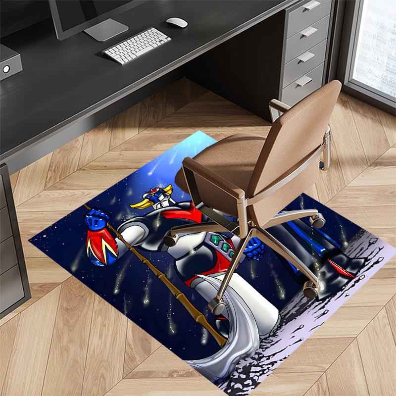 UFO Robo Grendizer Printed Absorbent Washable Carpet, Non-Slip Bathroom Mats, Kitchen Rugs, Yoga Mat,Living Room Entrance, Camping Picnic Rugs
