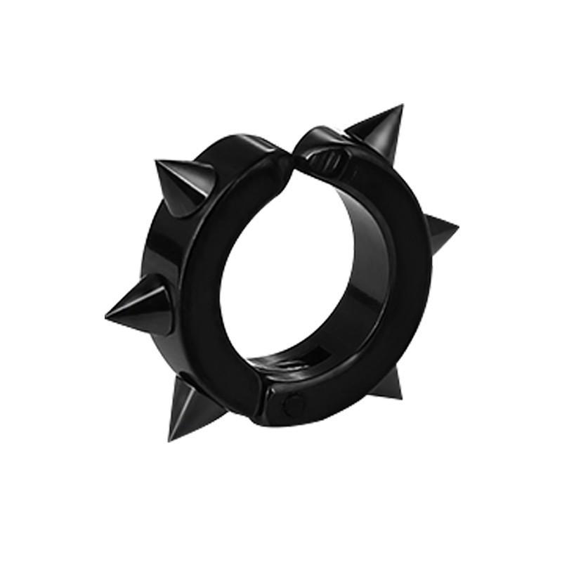 

2 шт., серьги-гвоздики в стиле панк-готика из нержавеющей стали чёрный