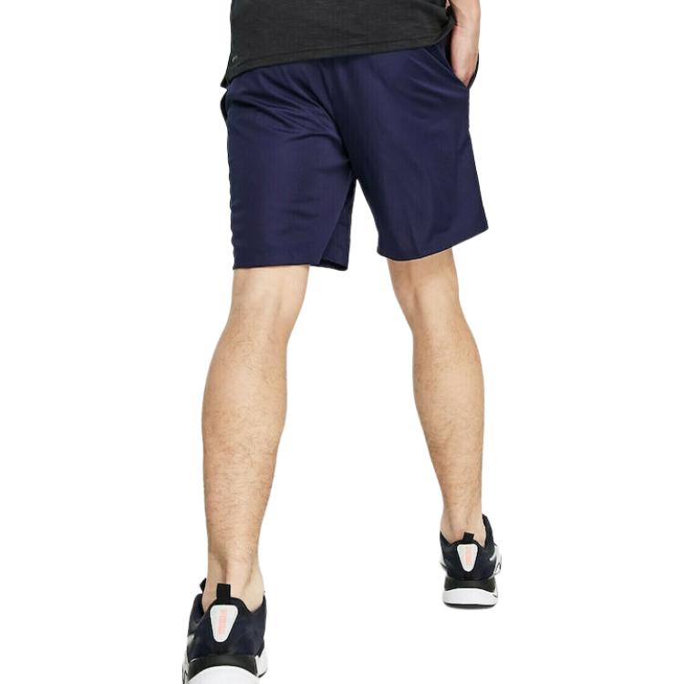 Puma Logo Elastic Waist Five-Point Casual Shorts Men Shorts Navy-Blue 657336-06