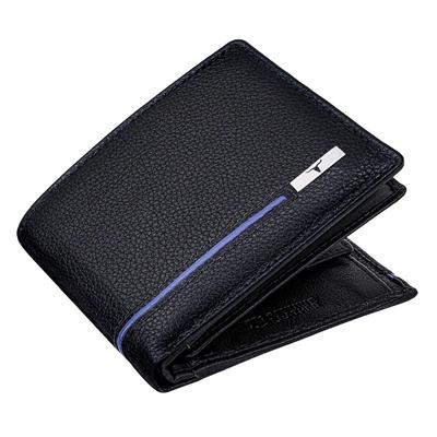 Pánská peněženka Stag Black Blue kožená