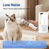 A Handheld Pet Vacuum Cleaner That Combs and Sucks up Pet Hair to Prevent It from Flying Around. Its Powerful Suction Sweeps Away Hair and Dirt