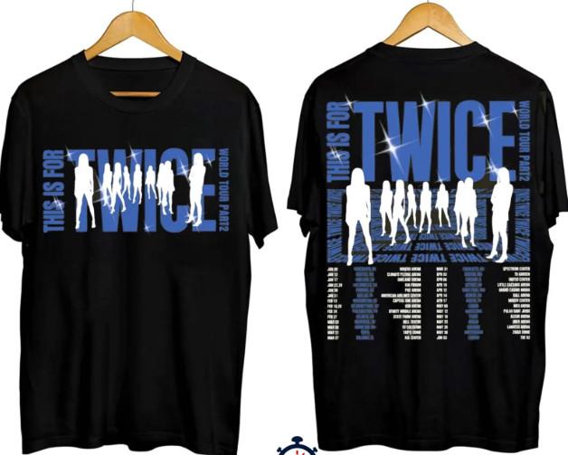 Twice This Is For World Tour in US 2026 Shirt This Is For Twice T-shirt Unisex T-Shirt XXXL