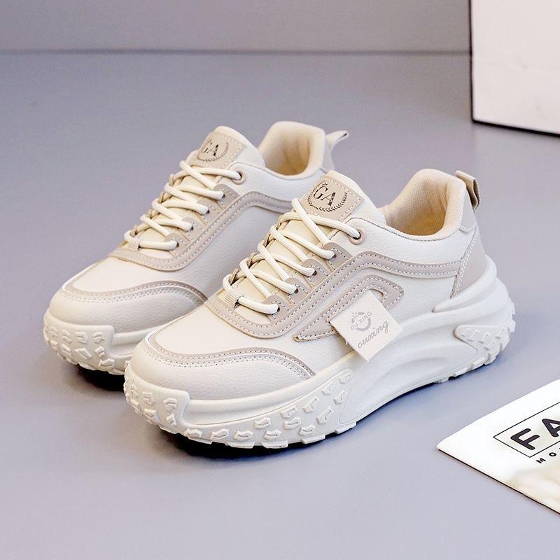 2025 Autumn New Dad Shoes Broken Size Thick Sole Heightening Women's Shoes Trend Fashion Versatile Sports Casual Shoes Trend