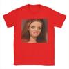 Men Womens Disgusted Doll Meme Face Printed T Shirt Cotton Clothing Crazy Short Sleeve Crew Neck Tees Gift Oversized TShirts