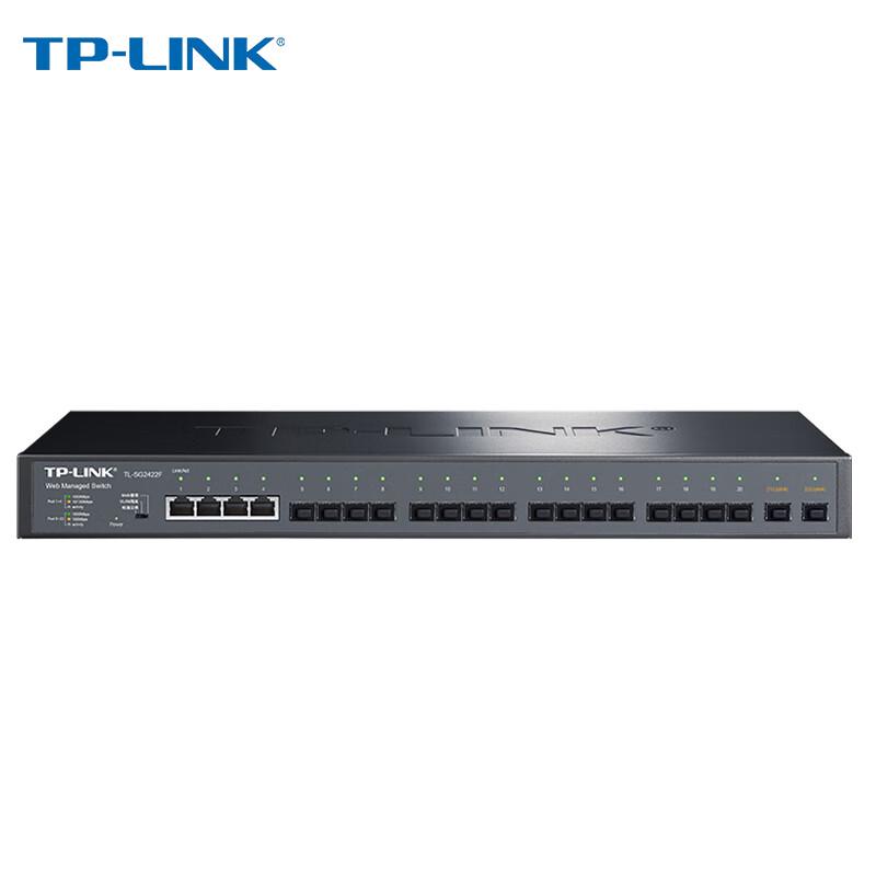 TP-Link TL-SG2422F 22-Port Gigabit Managed Fiber Switch