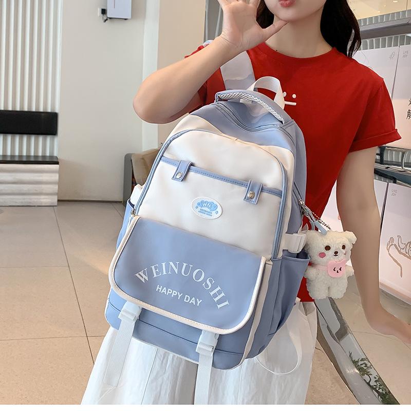Children's Schoolbags Elementary School First Grade Girls Junior High School Boy Letter School Backpack