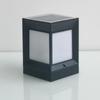 Minimalist Solar Waterproof Outdoor Gate Post Light for Gardens and Courtyards