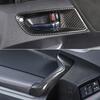 För Toyota 86 Subaru BRZ 2012- ABS Kolfibertextur Interiörlister Dörrpanel Handtag Handtag Dörrskål Skydd Trim