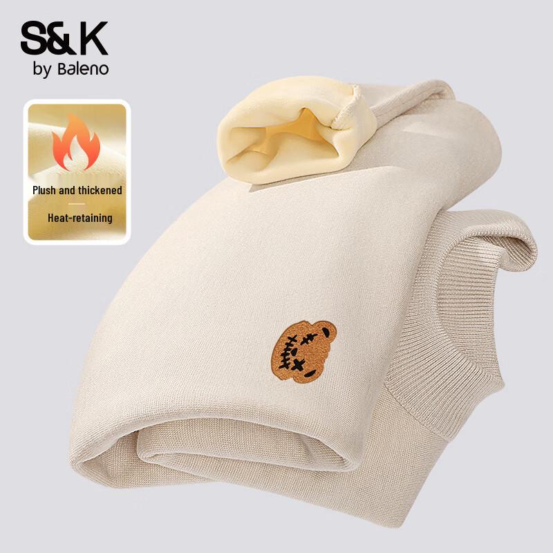 

Baleno Men s S&K Series Fleece Lined Pullover Sweater XL