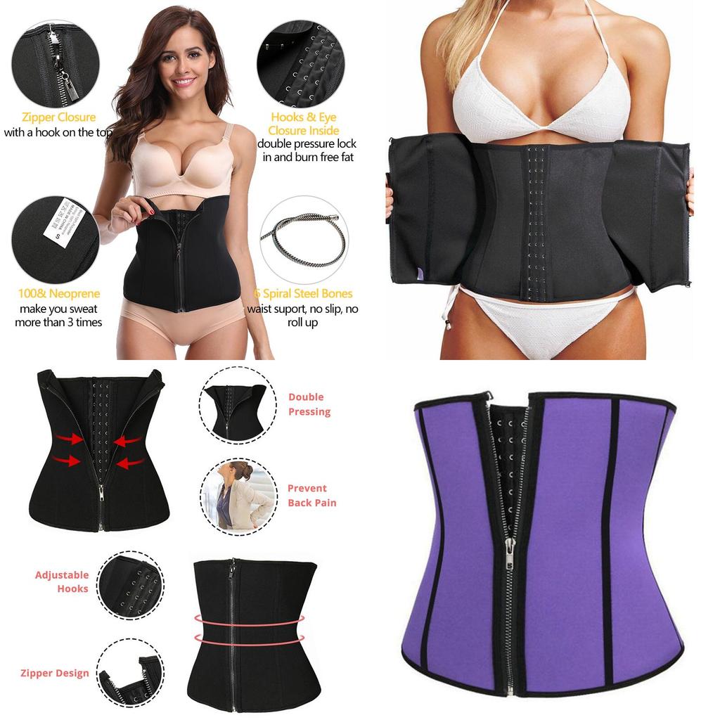 Premium Men Women Waist Trainer Belt For Ultimate Tummy Control And Back Support